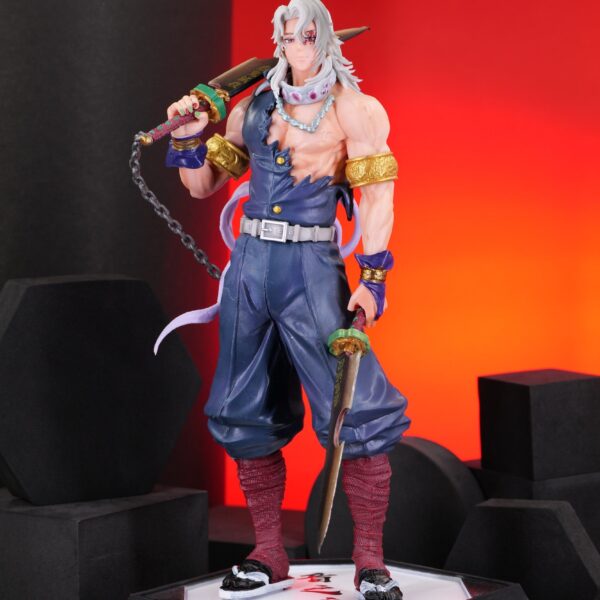 Demon Slayer Hashira Tengen Uzui Action Figure | 29 Cms |