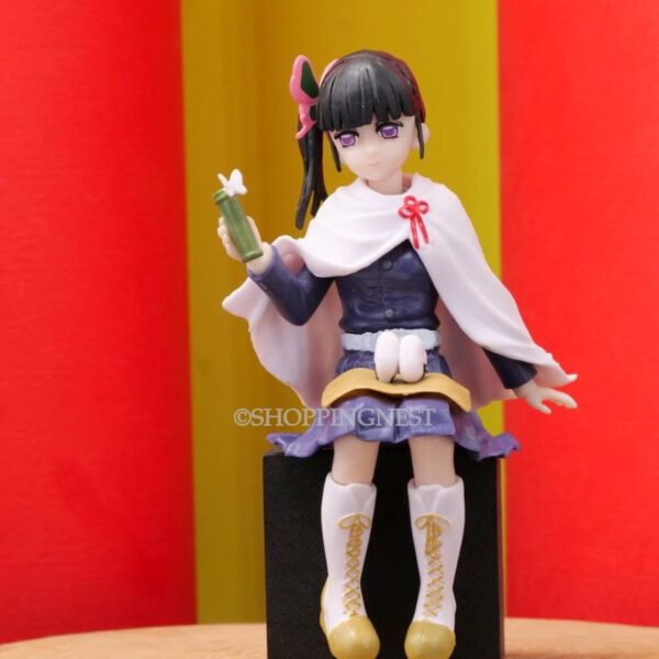 Demon Slayer Kanao Tsuyuri Perching Sitting Eating Action Figure | 13.5 CM |