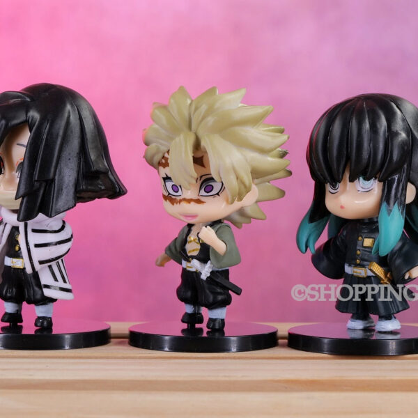 Demon Slayer Mascot set of 5 Chibi 8.5 CM Figure {B}