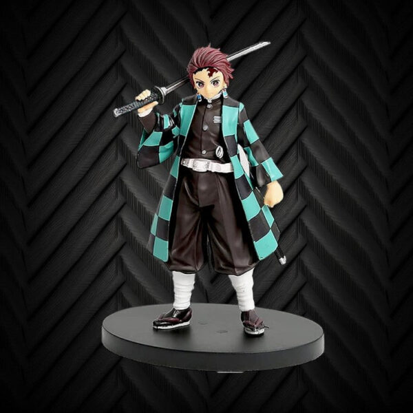 Demon Slayer Tanjiro Kamado Action Figure PVC Model | 16 Cms |