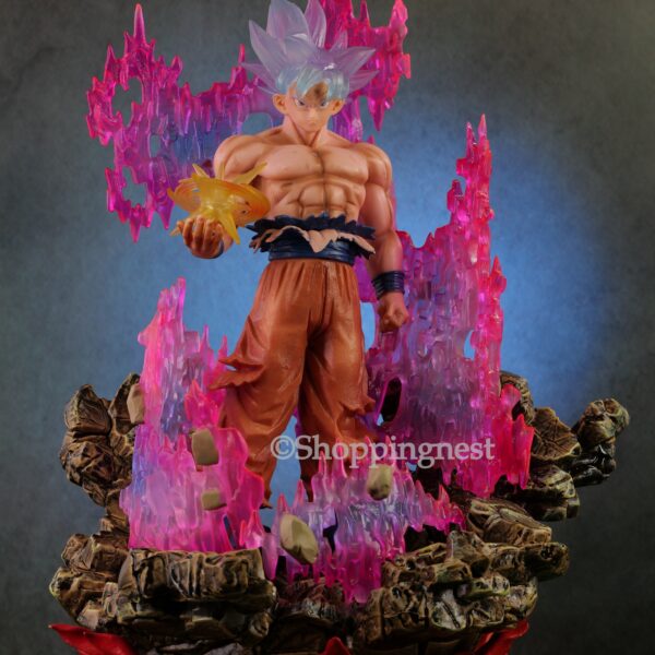 Dragon Ball Son Goku Super Saiyan Action Figure With Light | 35 Cms |