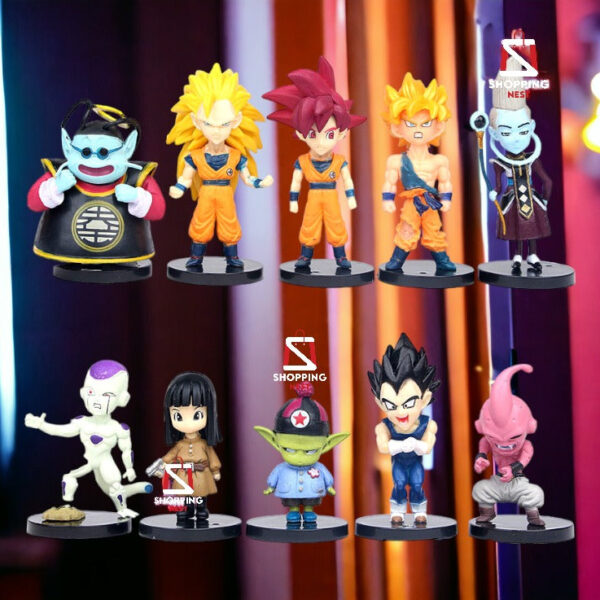 Dragon Ball Z | Set of 10 Action Figure| 7 Cm |
