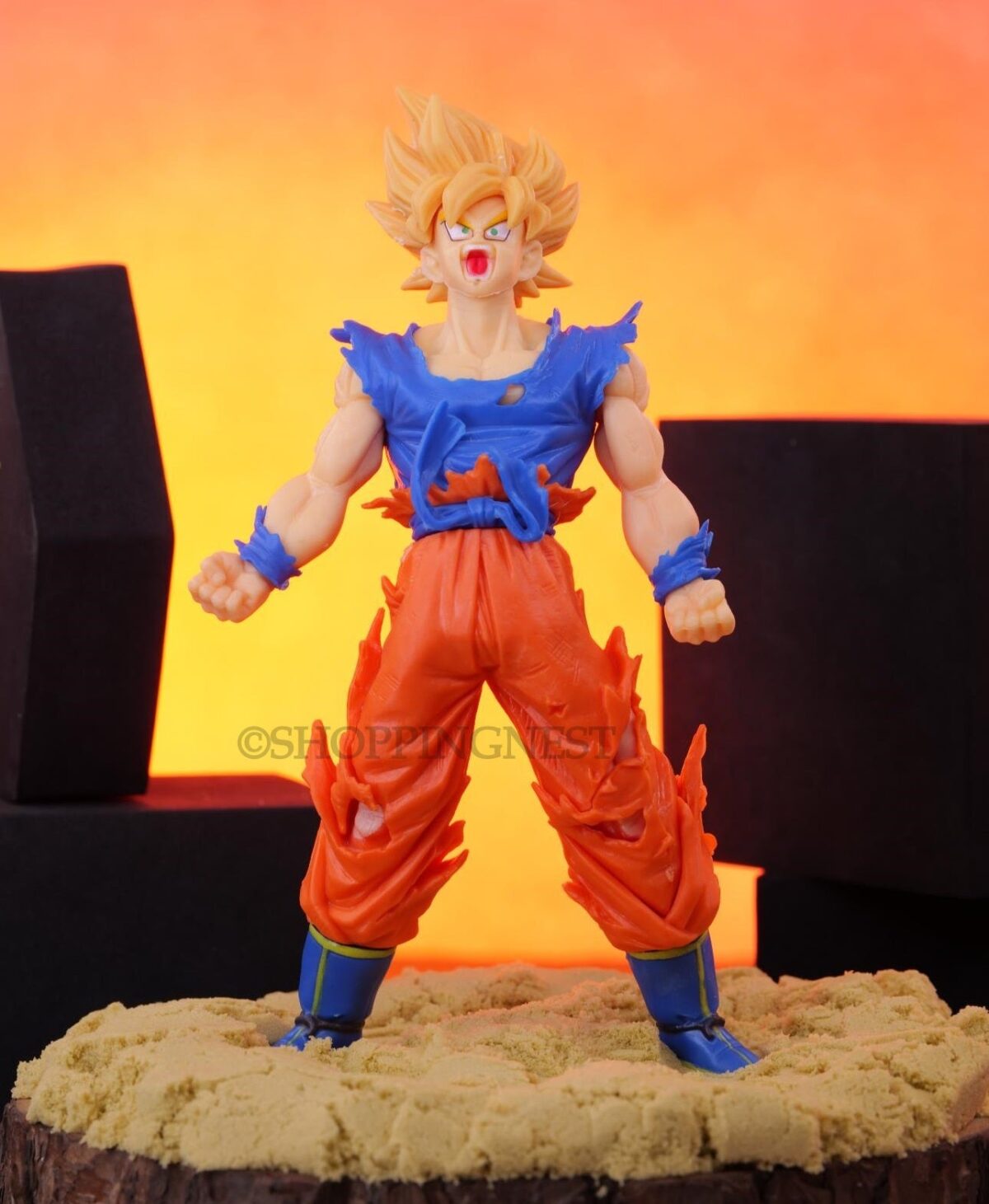 Dragon Ball Z Super Saiyan Goku PVC Anime Figures. | 18 Cm |