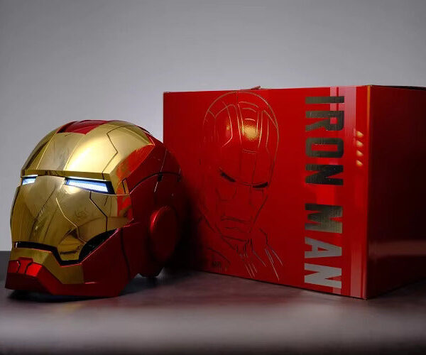 IRONMAN HELMET |Voice Controlled Touch Senor Sound Lights | Adjustable