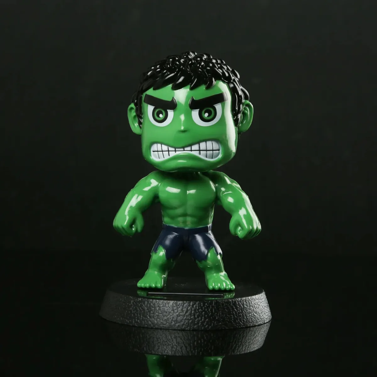 Marvel | Hulk Solar Bobble Head Action Figure for Cars | 15 Cms |