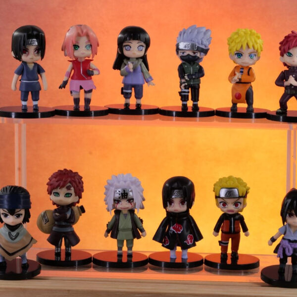 Naruto Anime Figures Set Of 12 Set A | 7- 8 Cm |