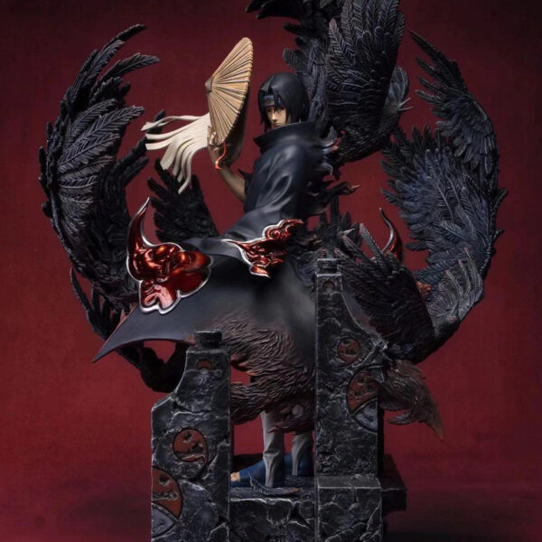 Naruto Uchiha Itachi Substitute of Yatagarasu Action Figure | 36 Cms |