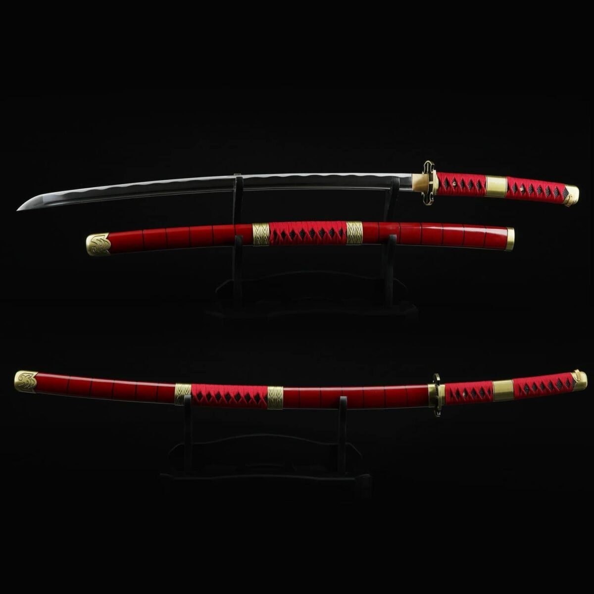 One Piece | Rorono Zoro Sandai Kitetsu Wooden Blade Katana | Cosplay Wooden Sword | 104 Cm |