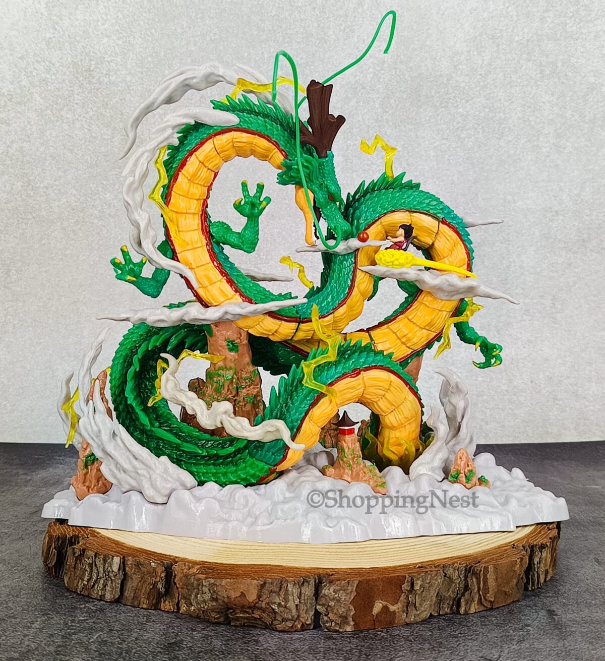 Shenron The Dragon With Kid Goku Premium Figure | 25 CMS |
